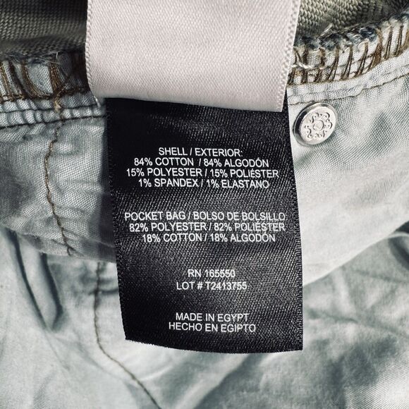 SOLD ~ 32 Degrees Cool Mens Sweatpant Jean 34 Actual 34x31.5 Blue Slim Straight - Picture 4 of 7